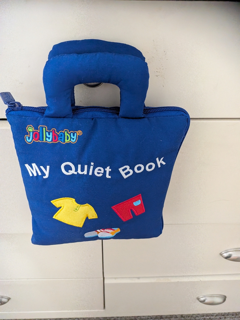 Blue 'My Quiet Book' Kids Soft Activity Bag